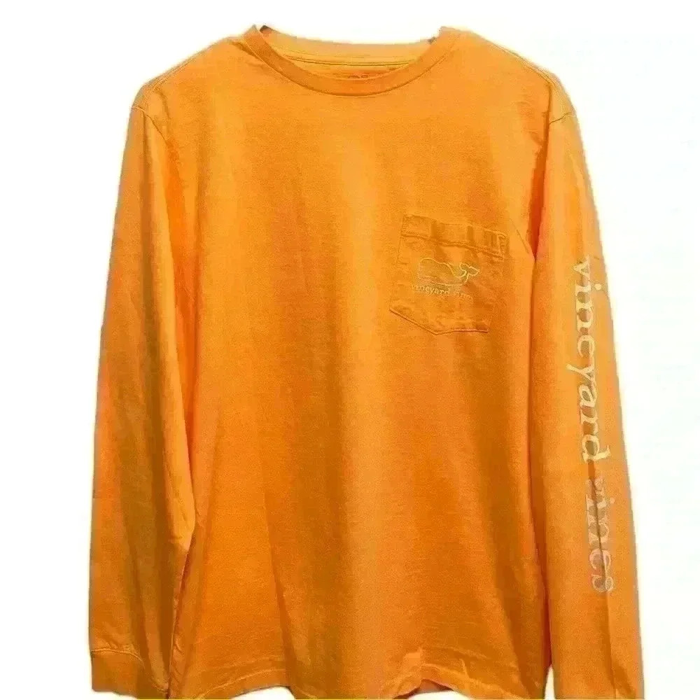 Vineyard Vines Long Sleeve Tee. NWT. Mens Size Small. 100% Cotton.